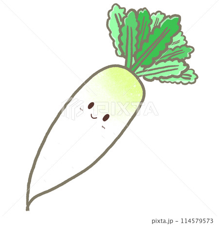 R:もっとメルヘンな野菜 大根④ R:もっとメルヘンな野菜 大根④ 114579573