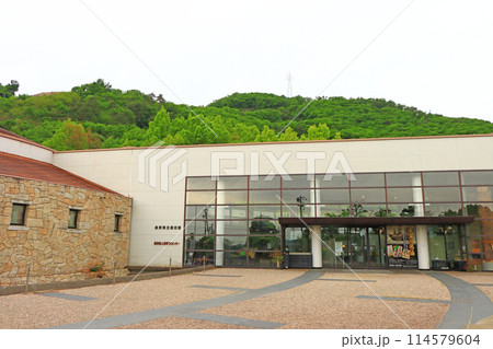 長野県千曲市、長野県立歴史館の風景 長野県千曲市、長野県立歴史館の風景 114579604