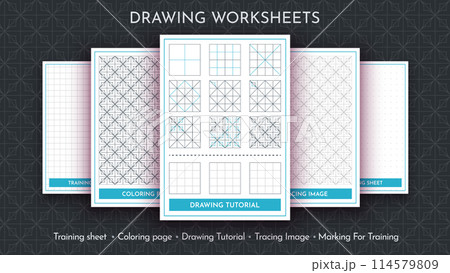 How to Draw a Pattern. Step by Step Drawing Tutorial. Draw Guide Worksheet. Simple Instruction for Kids and Adults How to Draw a Pattern. Step by Step Drawing Tutorial. Draw Guide Worksheet. Simple Instruction for Kids and Adults 114579809