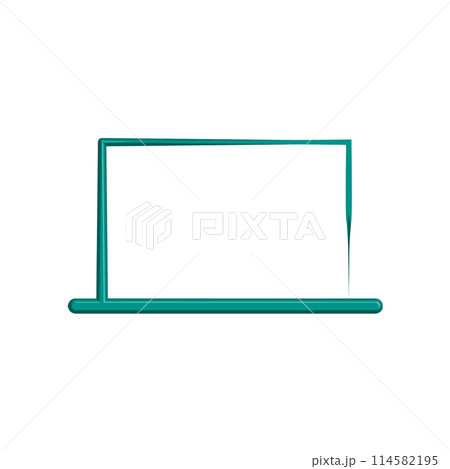 Illustration Vector Graphic of Laptop icon template 114582195