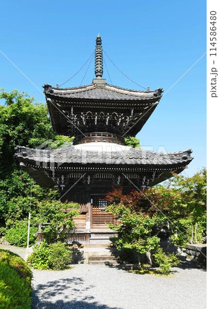 【亀岡市 西国観音霊場二十一番札所「穴太寺」多宝塔】 【亀岡市 西国観音霊場二十一番札所「穴太寺」多宝塔】 114586480