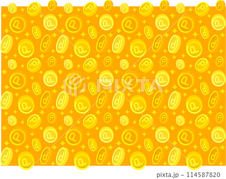 ポイントコインの背景 114587820