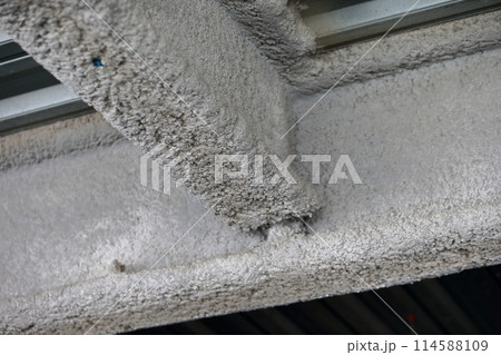 鉄骨の耐火被覆 イメージ 鉄骨の耐火被覆 イメージ 114588109