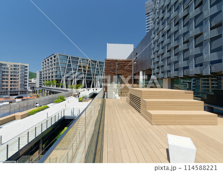 箕面市立文化芸能劇場と阪大箕面キャンパス 114588221