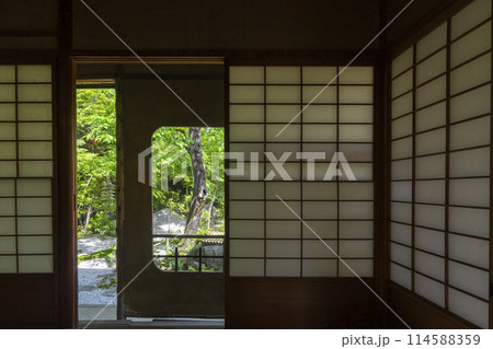 京都 西陣興聖寺(織部寺) 茶室「雲了庵」 京都 西陣興聖寺(織部寺) 茶室「雲了庵」 114588359