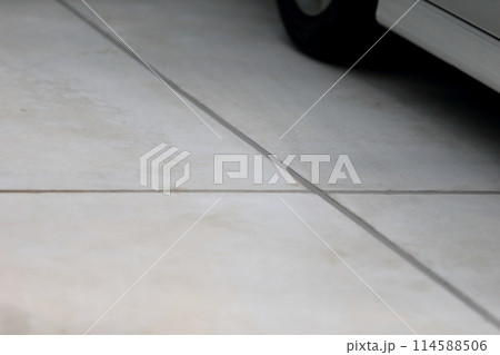 コンクリート舗装の駐車場 イメージ コンクリート舗装の駐車場 イメージ 114588506