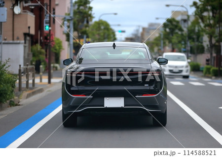 黒いセダン イメージ 黒いセダン イメージ 114588521