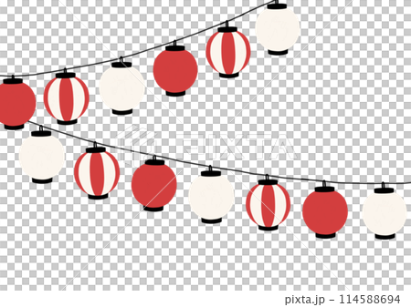 提灯の背景イラスト 提灯の背景イラスト 114588694