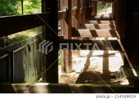 お寺の床下構造 114589019