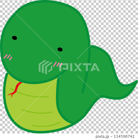 可愛的蛇圖 114590742