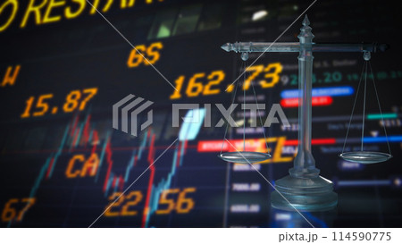 The libra on Business background for law concept 3d rendering. The libra on Business background for law concept 3d rendering. 114590775