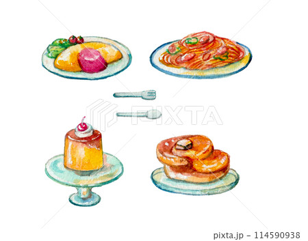 カフェ料理 114590938