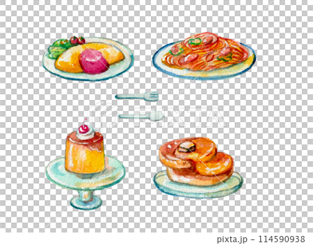 Cafe cuisine 114590938