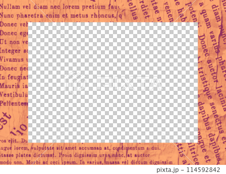 Brown design paper style frame background 114592842