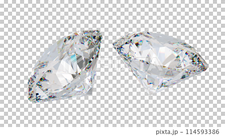 ダイヤモンド バックグランド白系 CG ダイヤモンド バックグランド白系 CG 114593386