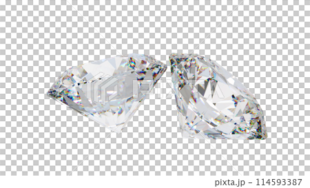 ダイヤモンド　バックグランド白系 CG 114593387