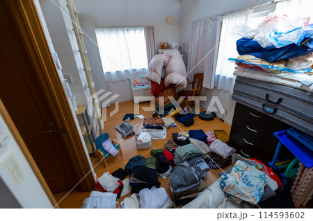 断捨離　衣替え 片づけ 114593602