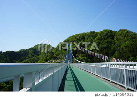 竜神大吊橋　こいのぼり祭り 114594018