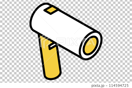 白物家電:ドライヤー、アイソメトリックイラスト 白物家電:ドライヤー、アイソメトリックイラスト 114594725