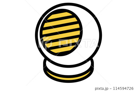 白物家電:サーキュレーター、アイソメトリックイラスト 白物家電:サーキュレーター、アイソメトリックイラスト 114594726