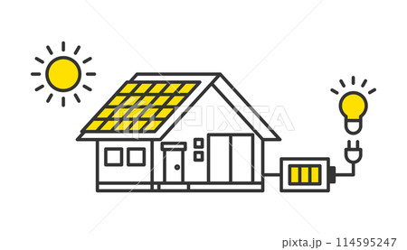 エコ発電　太陽 114595247