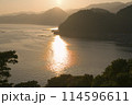 伊根浦の夕景 114596611