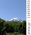 山梨から見る富士 114597659