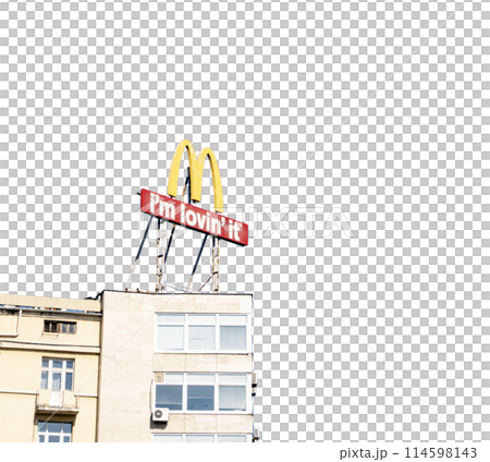 Mc Donald's sign 114598143