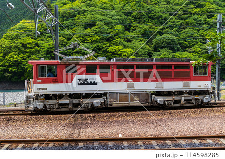 アプトいちしろ駅の風景 114598285