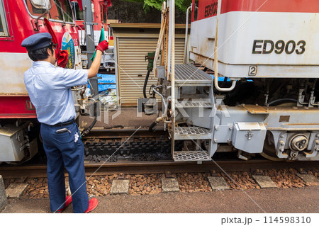 アプトいちしろ駅の風景 アプトいちしろ駅の風景 114598310