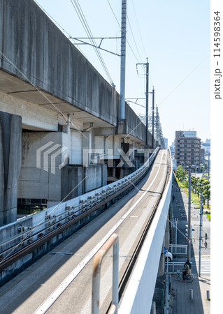 埼玉新都市交通の軌道 大成駅 埼玉新都市交通の軌道 大成駅 114598364