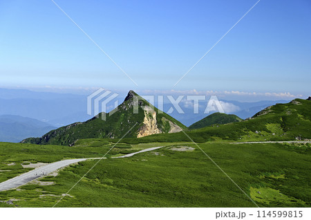 烏帽子岳（撮影地：乗鞍、大黒岳） 114599815