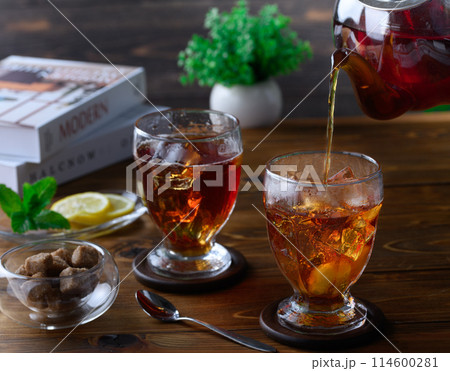 アイスティー  贅沢なお茶の時間 紅茶タイム (ティータイム)　紅茶 こうちゃ 114600281