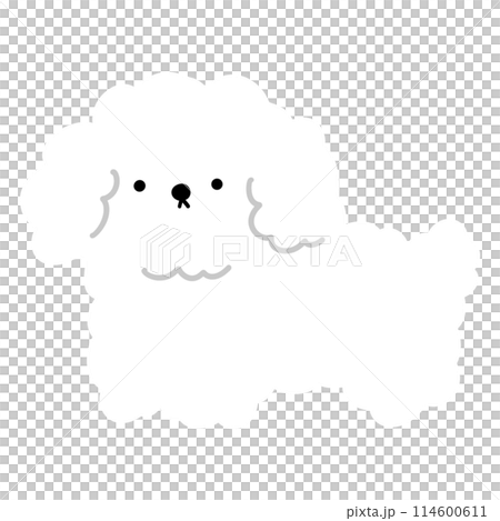 Cute White Poodle Cartoon illustration Kawaii Poodle Cute Poodle Sticker Cute Dog Cartoon Cute White Poodle Cartoon illustration Kawaii Poodle Cute Poodle Sticker Cute Dog Cartoon 114600611