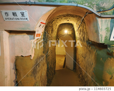 沖縄　旧海軍司令部壕　作戦室 114603725