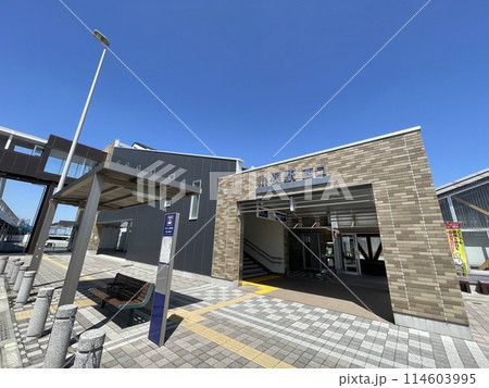 東武伊勢崎線　川俣駅　西口 114603995