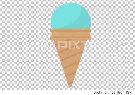 アイスクリーム。ベクターイラスト 114604487