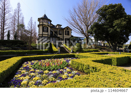 神奈川県横浜市中区山手西洋館イタリヤ山公園の外交官の館 神奈川県横浜市中区山手西洋館イタリヤ山公園の外交官の館 114604667