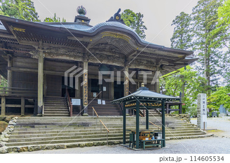 宮城県涌谷町春の箟岳山箟峯寺 114605534