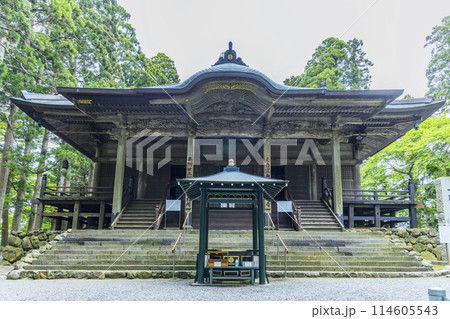 宮城県涌谷町春の箟岳山箟峯寺 114605543