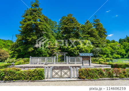 奈良県奈良市　第四十九代光仁天皇　田原東陵 114606259