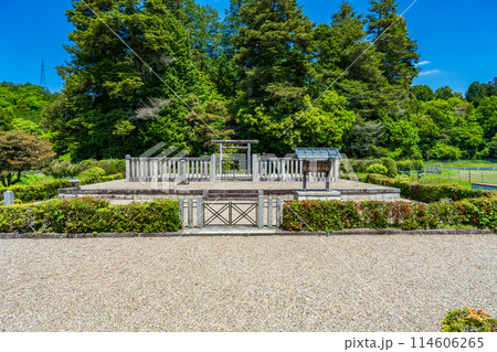 奈良県奈良市　第四十九代光仁天皇　田原東陵 114606265