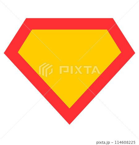 Comic hero icon. Superhero logo template. symbol shield. Comic hero icon. Superhero logo template. symbol shield. 114608225
