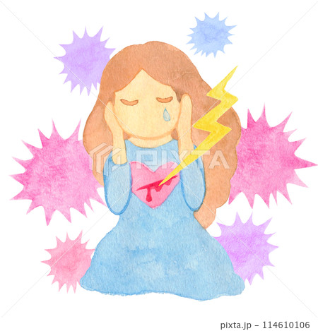 心に傷がある女の子・女性03 114610106