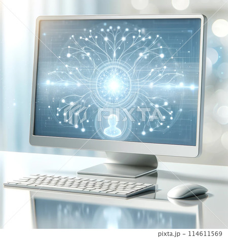 Ai ロボットRobot Ai知能 未来 人工知能 アンドロイド サイボーグ コンピューター 114611569