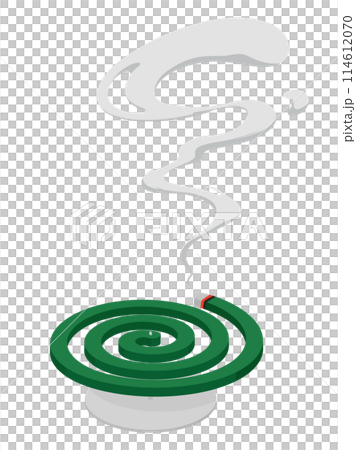 蚊取り線香のイラスト 114612070