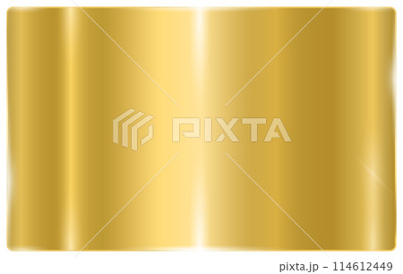 A pattern of shiny, metallic gradient. Metallic gradient background in gold color. 114612449