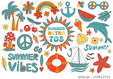 Retro 70s summer vibe 114612512