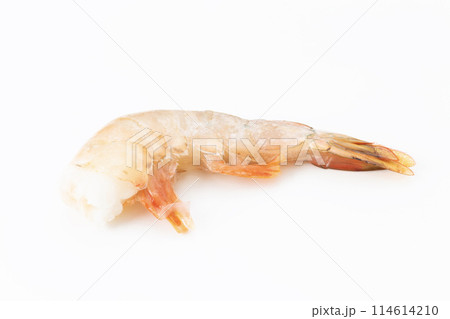 冷凍海老　白背景 114614210