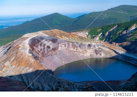 【山岳素材】蔵王のお釜【宮城県】 【山岳素材】蔵王のお釜【宮城県】 114615221